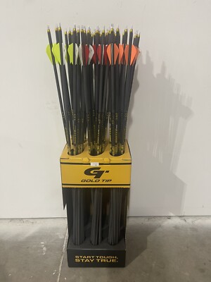 Gold Tip Hunter Pro 340 Spine Half Dozen Fletched