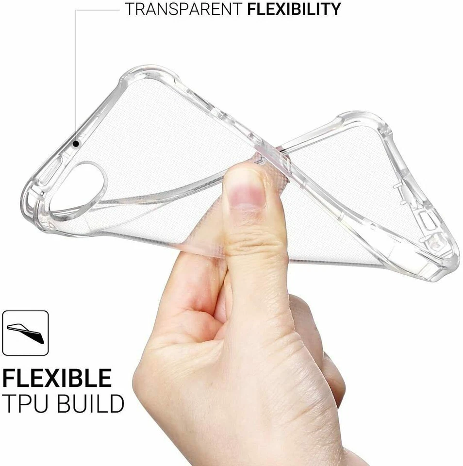 Funda protectora delgada a prueba de golpes transparente para iPhone 6s Plus Foto 4 de 4