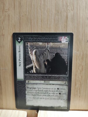 THE LORD OF THE RINGS TCG 2002 NEW POWER RISING  - Trading Card