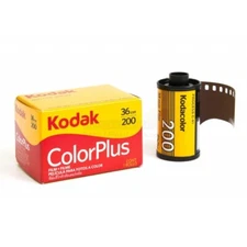 Kodak ColorPlus 200 ISO 35mm Film Roll - 36 Exp, Negative Camera Film EXP 09/25