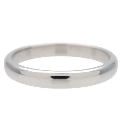 Authentic Tiffany&Co. Stacking Band Ring PT950 Platinum US4 EU46.5 Used F/S - Picture 7 of 10