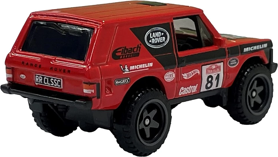 Hot Wheels Basic Car Range Rover Classic HCM65 Red New - Image 3 of 4
