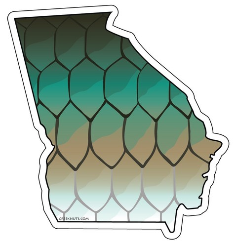 TARPON Stickers STATE CUT-OUTS fishing fly fishing DECALS saltwater flats - Afbeelding 16 van 28