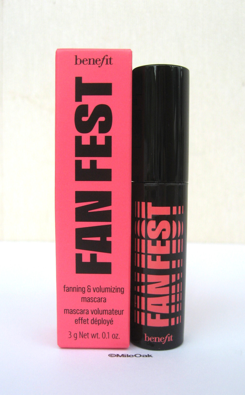 Benefit Fanfest Mini Mascara  3g - Hyper Black -  New boxed