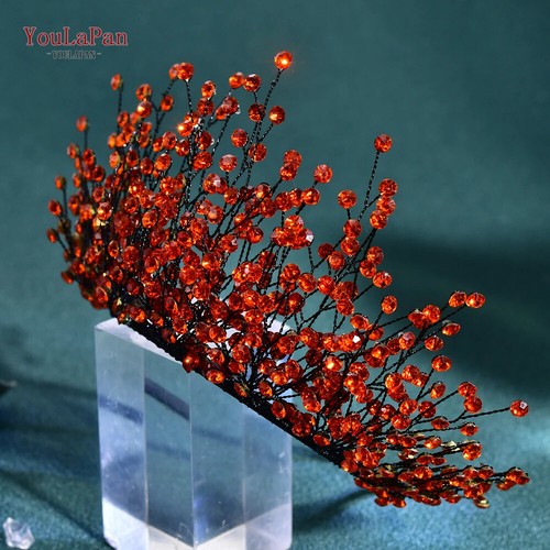 Conjunto de corona y pendientes de diamantes de imitación de inspiración vintage joyería para cabello nupcial boda - Imagen 26 de 37