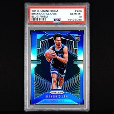 2019-20 Panini Blue Prizm 266 🔥 Brandon Clarke RC Rookie #/199 🔥 PSA 10 GEM MT