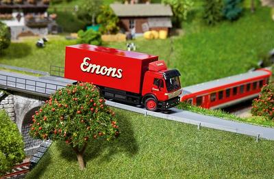 Faller Car-System H0 161584 LKW MB SK ''Emons-Spedition'' (Herpa) Neu
