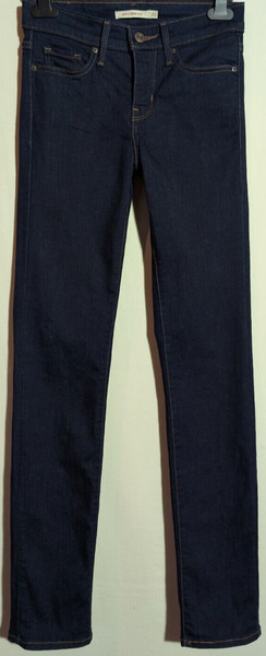 Women's Levi's Jeans 312 Shaping Slim Stretch Blue Size 7 Leg 32"