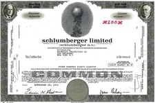 Schlumberger Limited (N.V.) 1972 - Netherland Antilles  (188 Shares) oliv