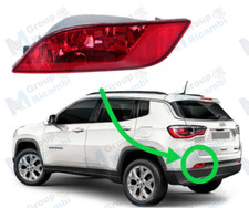 Jeep Compass Fanalino Faretto Rosso Retronebbia Posteriore Catadiottro Sinistro
