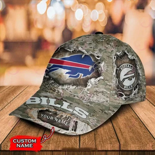 Buffalo Bills-Personalized football Classic Cap