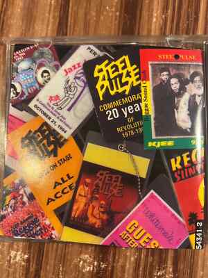 Steel Pulse Living Legacy CD Live Reggae Album 1999 Ska Rocksteady