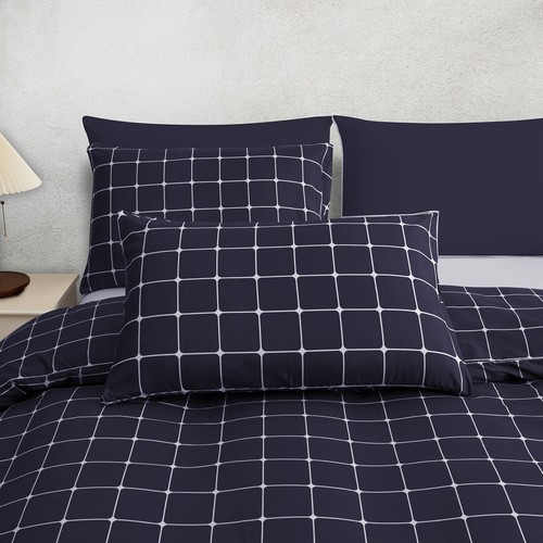 Bettbezug Set Wende Bettwäsche Set King Size Bettdecke Steppbezug Double Single - Bild 71 von 81