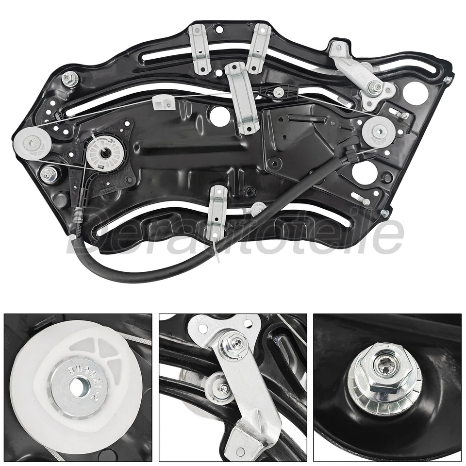 Regulador de ventana elevador trasero derecho convertible VW Beetle 03-10 1Y0847276C Foto 4 de 4