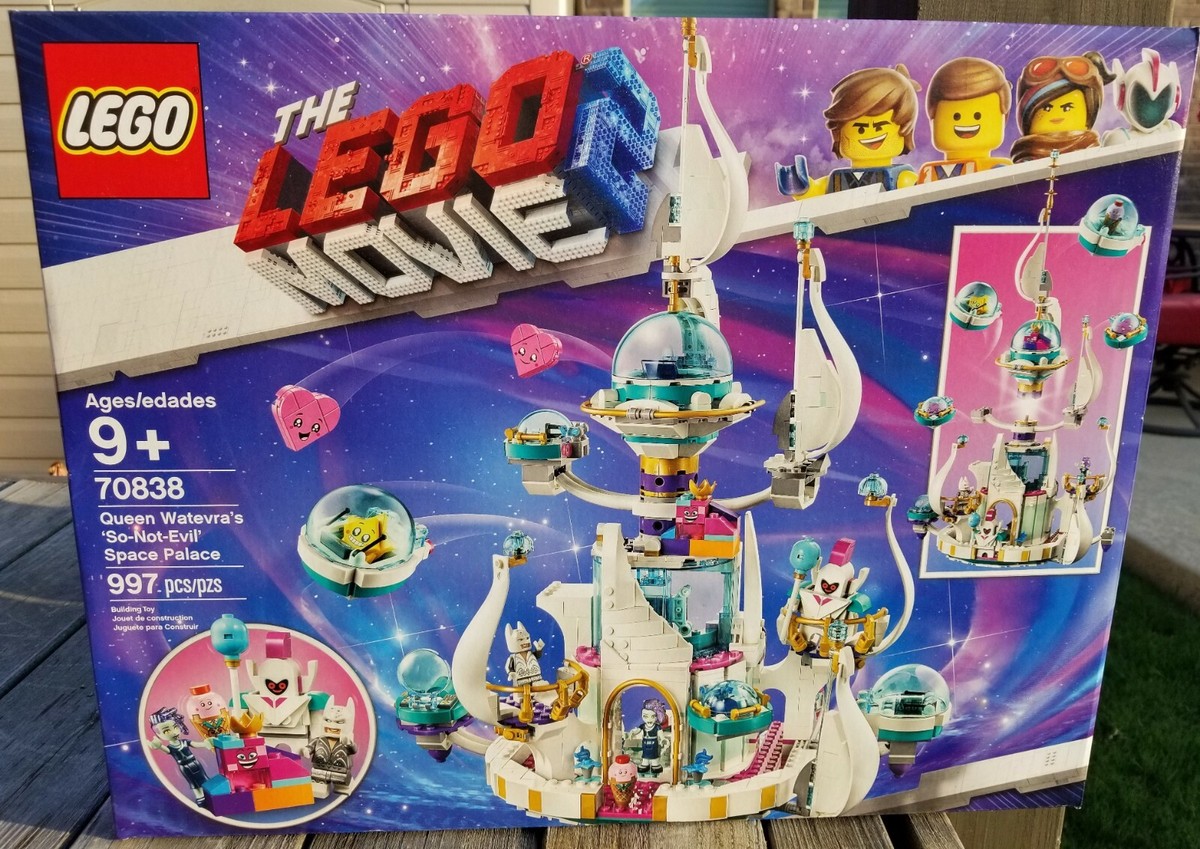 Lego Movie Queen Watevra's 'So-Not-Evil' Space Palace 70838 NEW !!