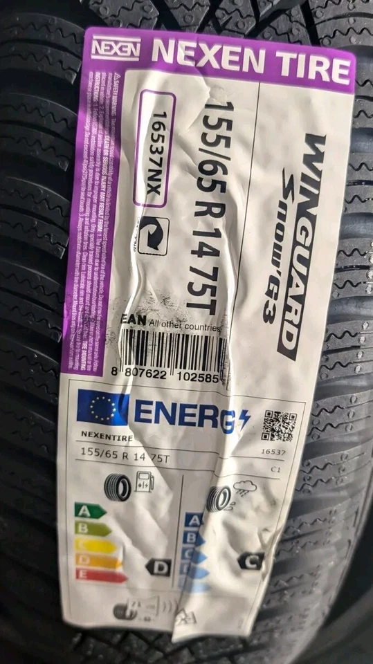 Winterkomplettrad-Satz Opel Rocks-e 155-65R14 Nexen Winterrad 110 - Bild 2 von 3