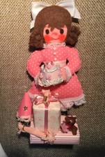 Someone Special handmade stuffed felt holiday figurine ornament