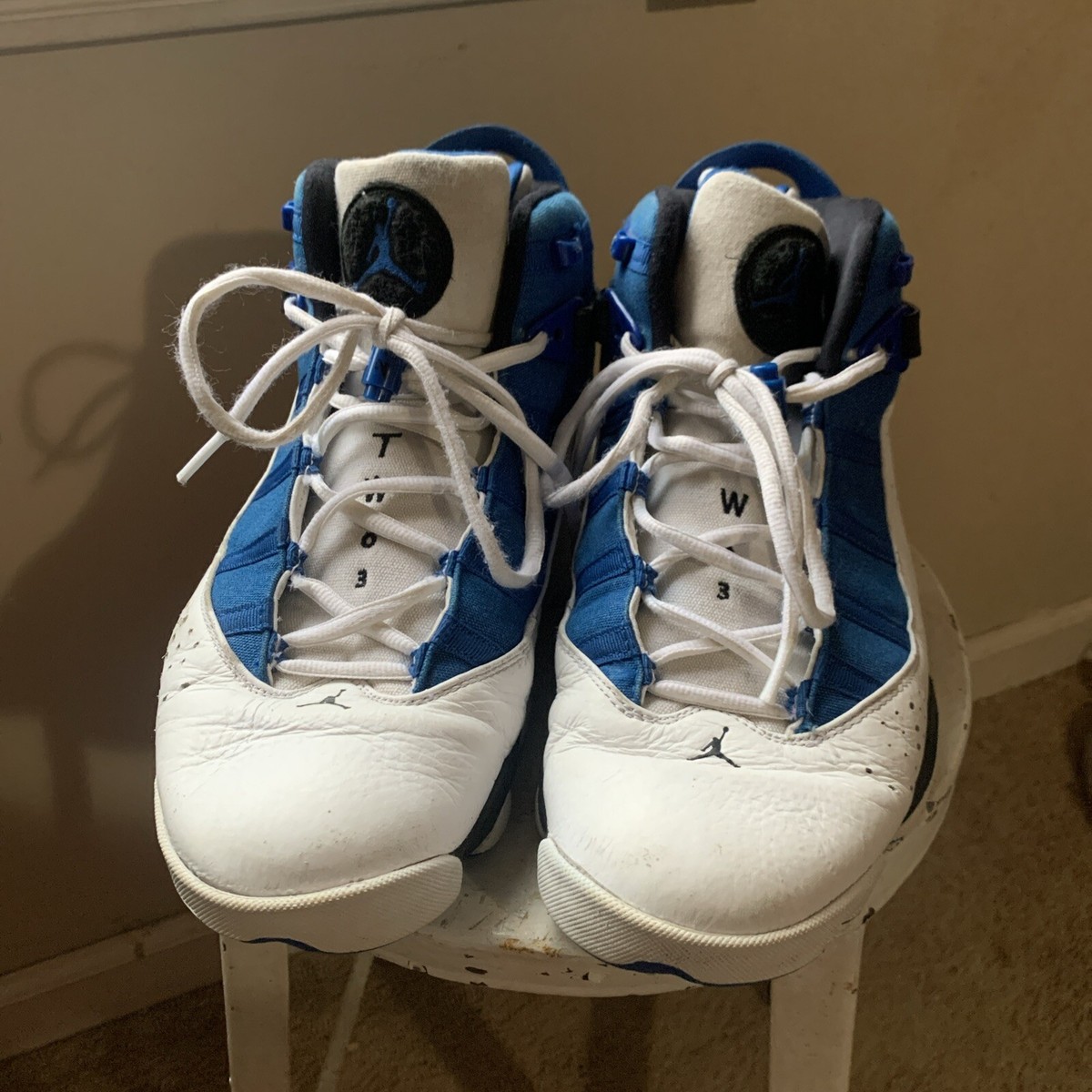 Jordan two3  バスケットシューズ Air Jordan Two3 ( 6 Rings ) Basketball Shoes - Sz 12 White