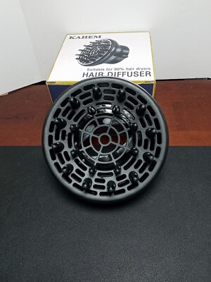 Kahem Hair Diffuser Adjustable from 1.77 Inch to 2.76 Inch Hair Dryer Diffuser