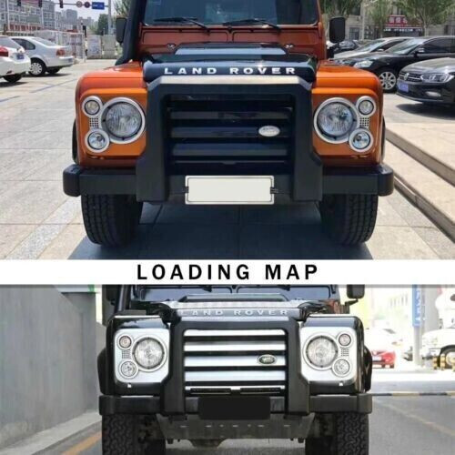 Fits for LR Defender 90 110 2007-2019 Grille Guard BULL BAR protection A-frame - Picture 12 of 15