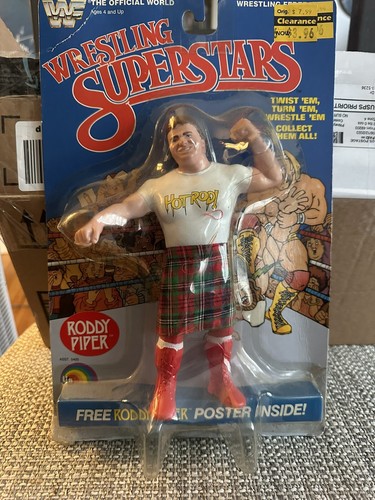 ROWDY RODDY PIPER LJN WWF MOC...