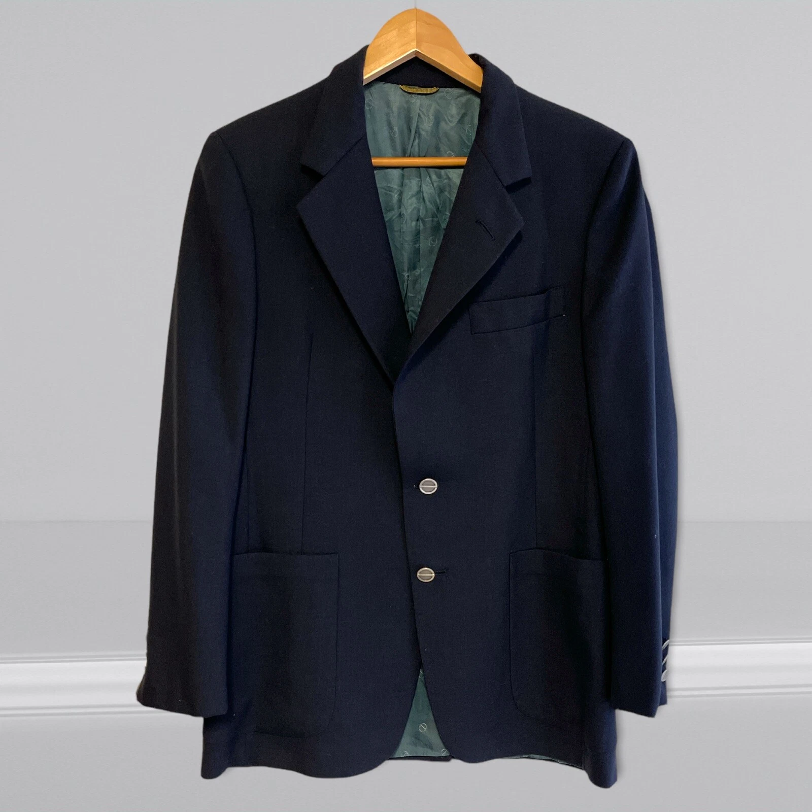 VINTAGE CHRISTIAN DIOR HART SCHAFFNER MARXI giacca blazer cappotto liberty ho hawaii