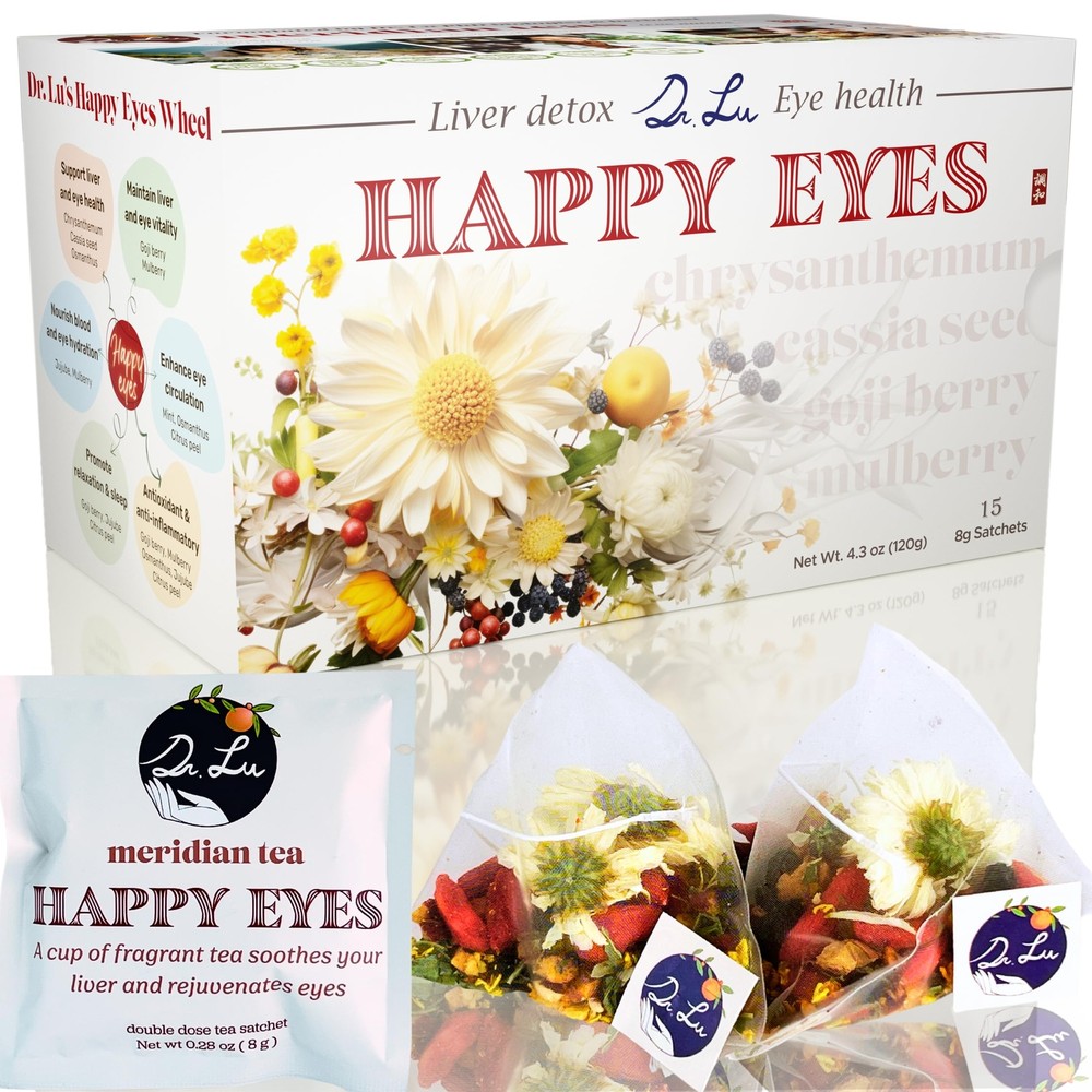 ’s Happy Eyes Tea | Eyebright Tea for Liver Cleanse | Liver Detox Tea for Eye...