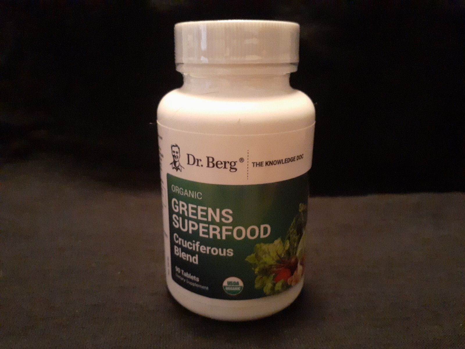 Dr Berg's Greens Superfood Cruciferous Blend 90 Tablets eBay