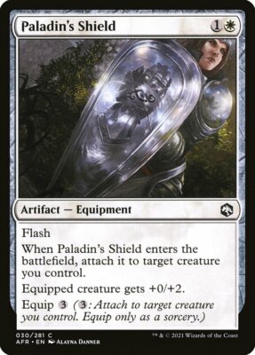 4 Paladin's Shield 4x x4 - NM - Adventures in the Forgotten Realms