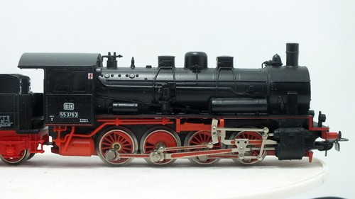 Vintage PIKO HO BR 55 3763 DR Steam Locomotive with Tender. - Picture 12 of 22