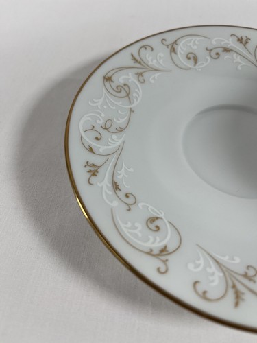 Set of 2 Noritake Duetto 6610 Gold Trim Japan Coffee Tea Cup & Saucer #34 - Picture 3 of 6