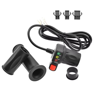 36V/48V Ebike Elektrofahrrad Half-Twist Throttle Speed Control Split Handle Grip