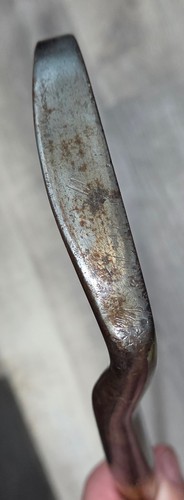 Antique Vintage Unusual D. Anderson THE ACE Hickory Wood Shaft Golf Club Putter - Afbeelding 8 van 14