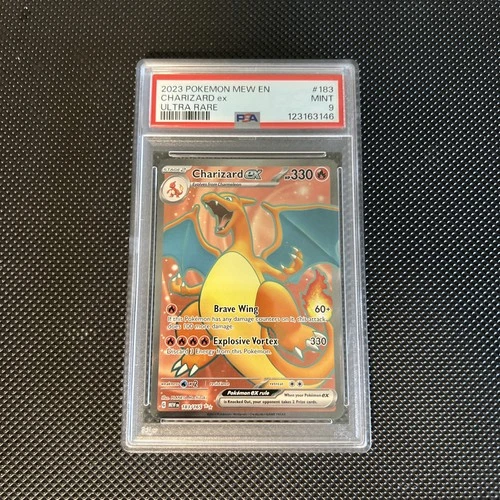 PSA 9 Charizard ex 183/165 Sv: Scarlet & Violet 151 Holo