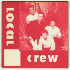 Vintage 1991 Crowded House Concert Backstage Pass Local Crew