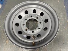 16 X 6 8 Lug 10 Hole Golf Ball Hole Gray Steel Horse Rv Trailer Wheel
