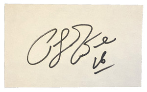 Pat LaFontaine NHL PPG Leader, 5-time All-Star, Hockey Hall of Fame - Autograph