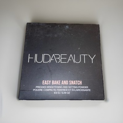  NIB Huda Beauty Easy Bake and Snatch Press Powder  0.29oz Cherry Blossom Cake