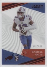 2020 Panini Chronicles Clear Vision Rookies Red 83/199 Gabriel Davis #CV-26 10ek