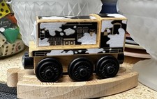 Thomas Friends Wooden Railway Dairy Diesel Fhm69 Train Tank Engine Vguc