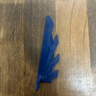LEGO Parts: Chima Wings, Stylized Feathers, 9L, Part #11091, Dark Blue - 1 Piece