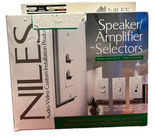 Niles ABA-1D White, Amplifier A or B Selector - NEW!