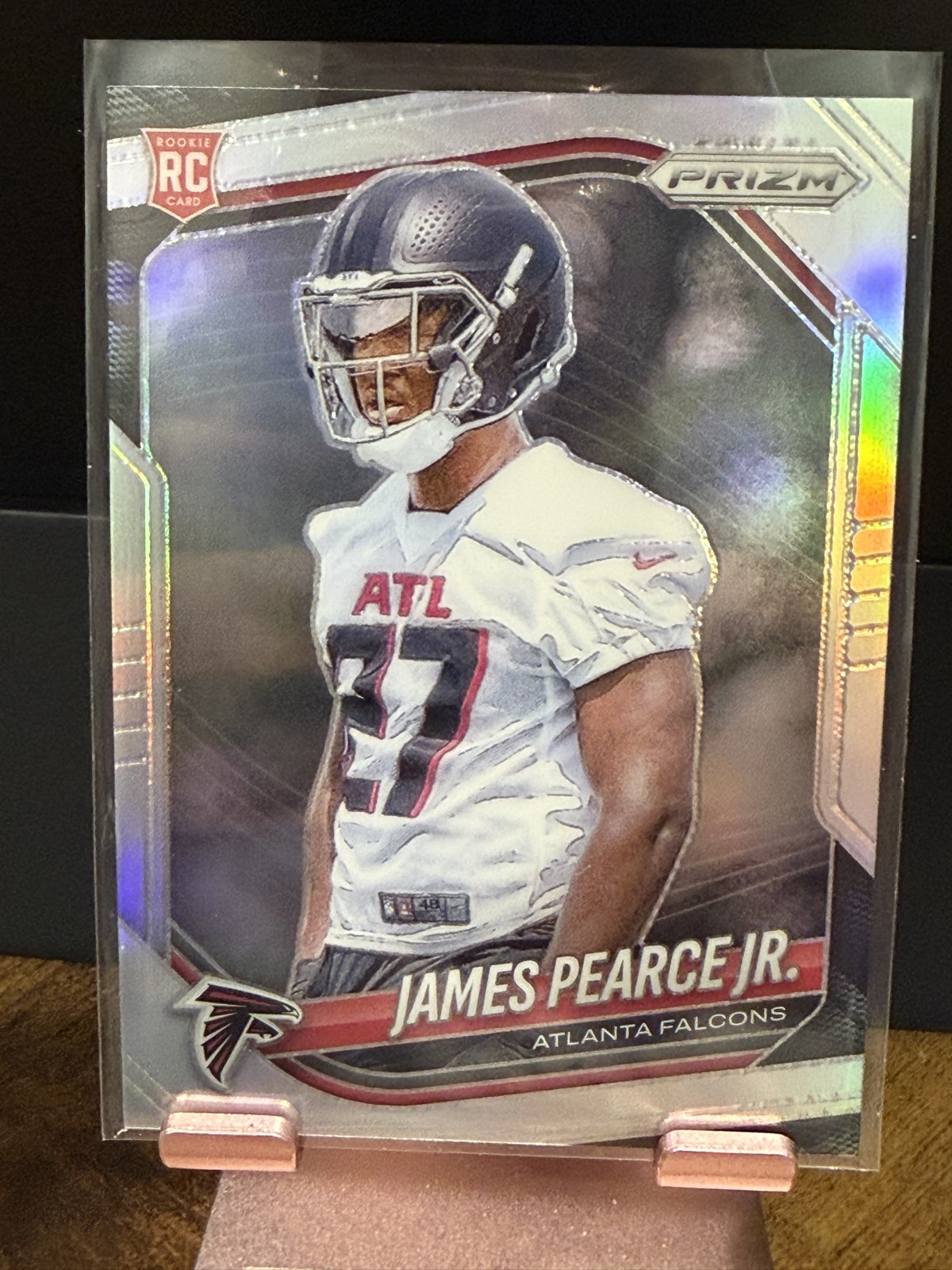2025 Panini Prizm - Rookies James Pearce Jr. #364 Silver Prizm (RC)