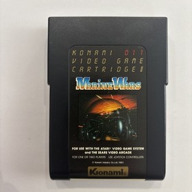 Atari 2600 Marine Wars Complete in Box Tested Working CIB