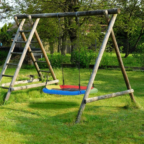 Nestschaukel outdoor Schaukelnest Nestchenschaukel Kinderschaukel Hängeschaukel - Bild 2 von 9