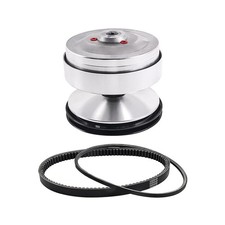 Golf Cart Drive Clutch w/Drive Starter Belt, Compatible with Club Car DS/Prec...