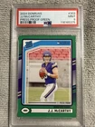 2024 JJ McCARTHY Donruss Rated Rookie Press Proof Green #303 PSA 9 RC