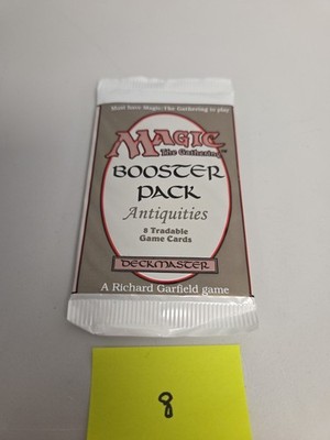 MTG - English Antiquities Booster Pack Factory Sealed #8 | eBay MTG - English Antiquities Booster Pack Factory Sealed #8 | eBay