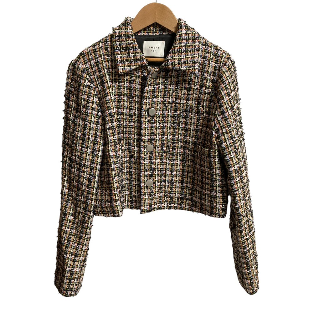 AMERI VINTAGE PLAYFUL TWEED JACKET, Size M, Multi… - image 1