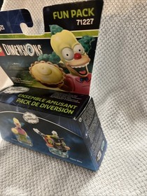 LEGO DIMENSIONS: Krusty Fun Pack (71227) HTF Sealed See Pics